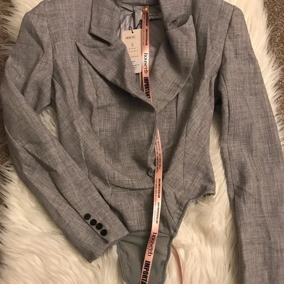 SOLD NWT House of CB Brisa Suit Jacket Bodysuit - Picture 9 of 9